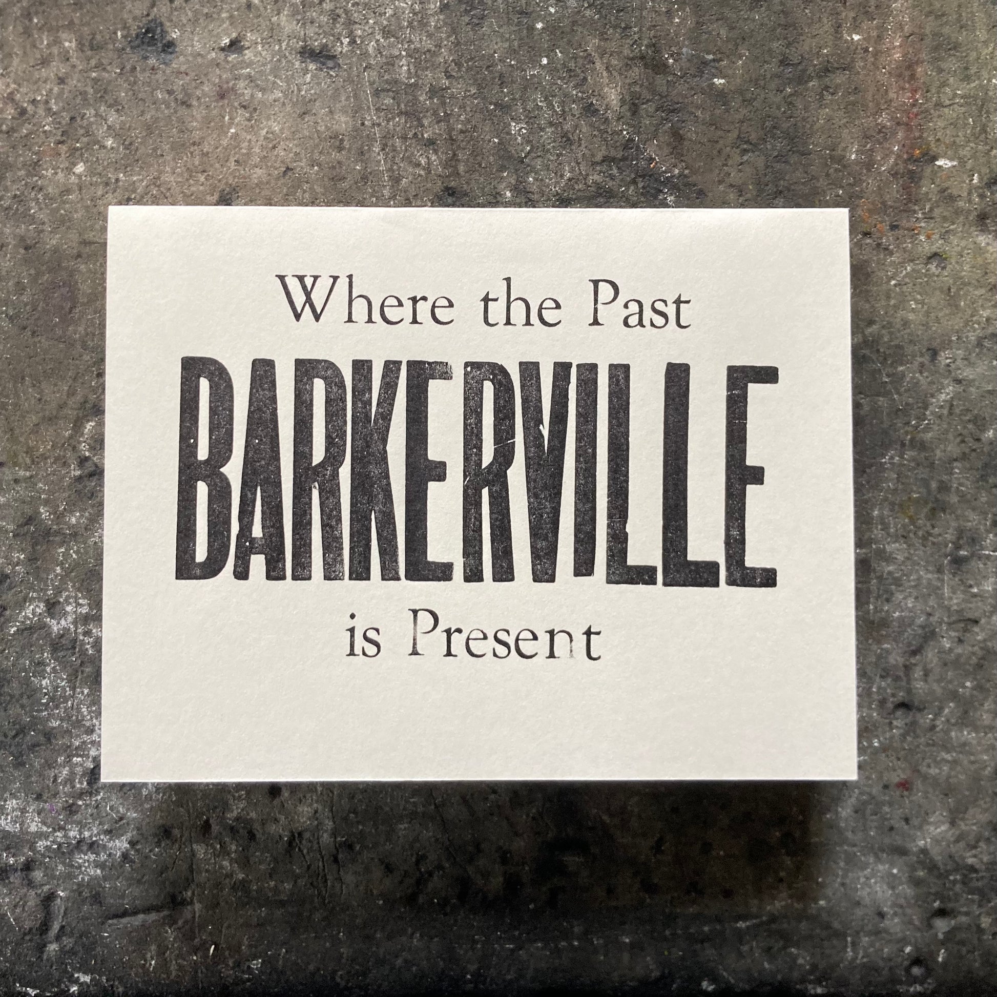 Letterpress Greeting Cards