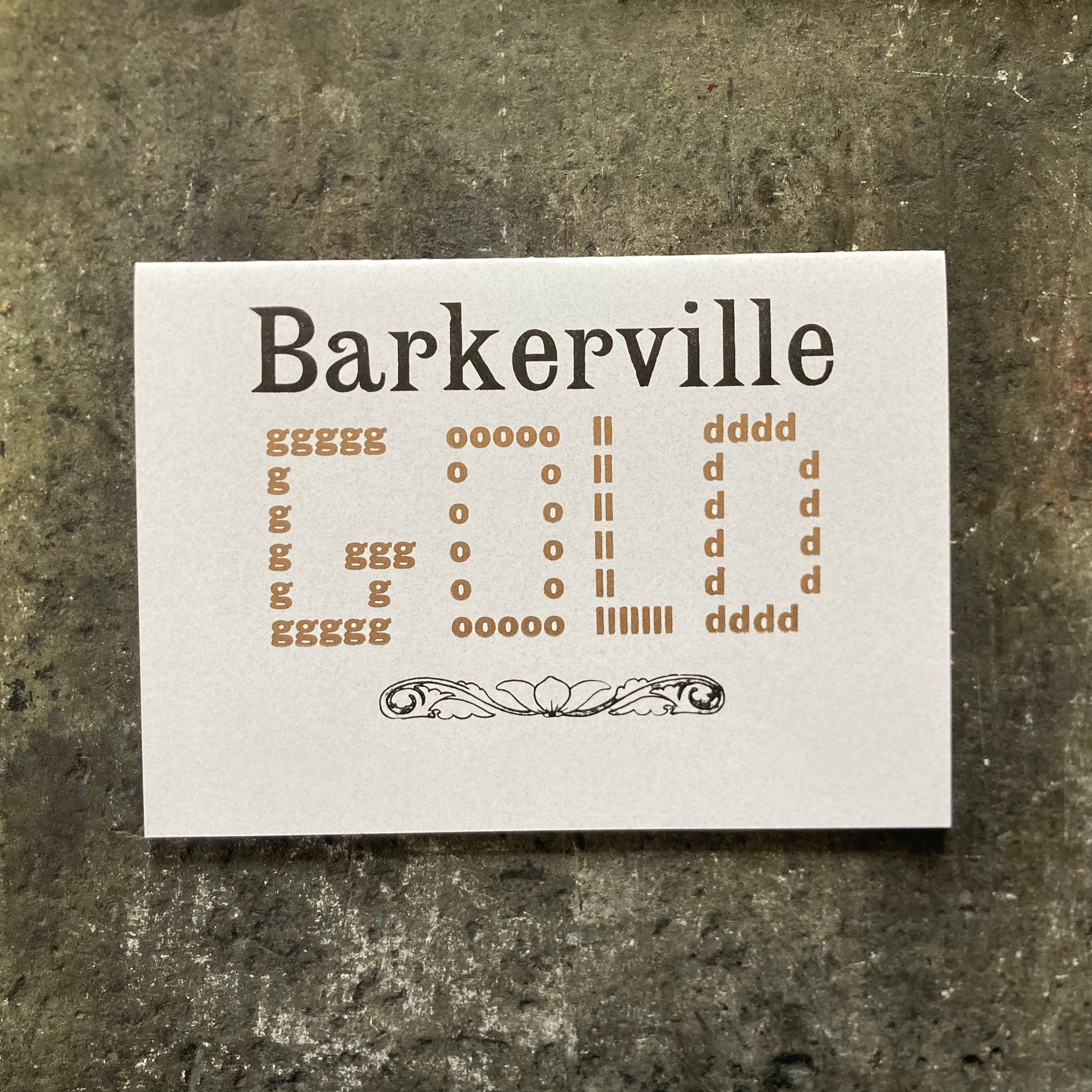 Letterpress Greeting Cards