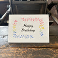 Happy Birthday/Anniversary - Letterpress Cards