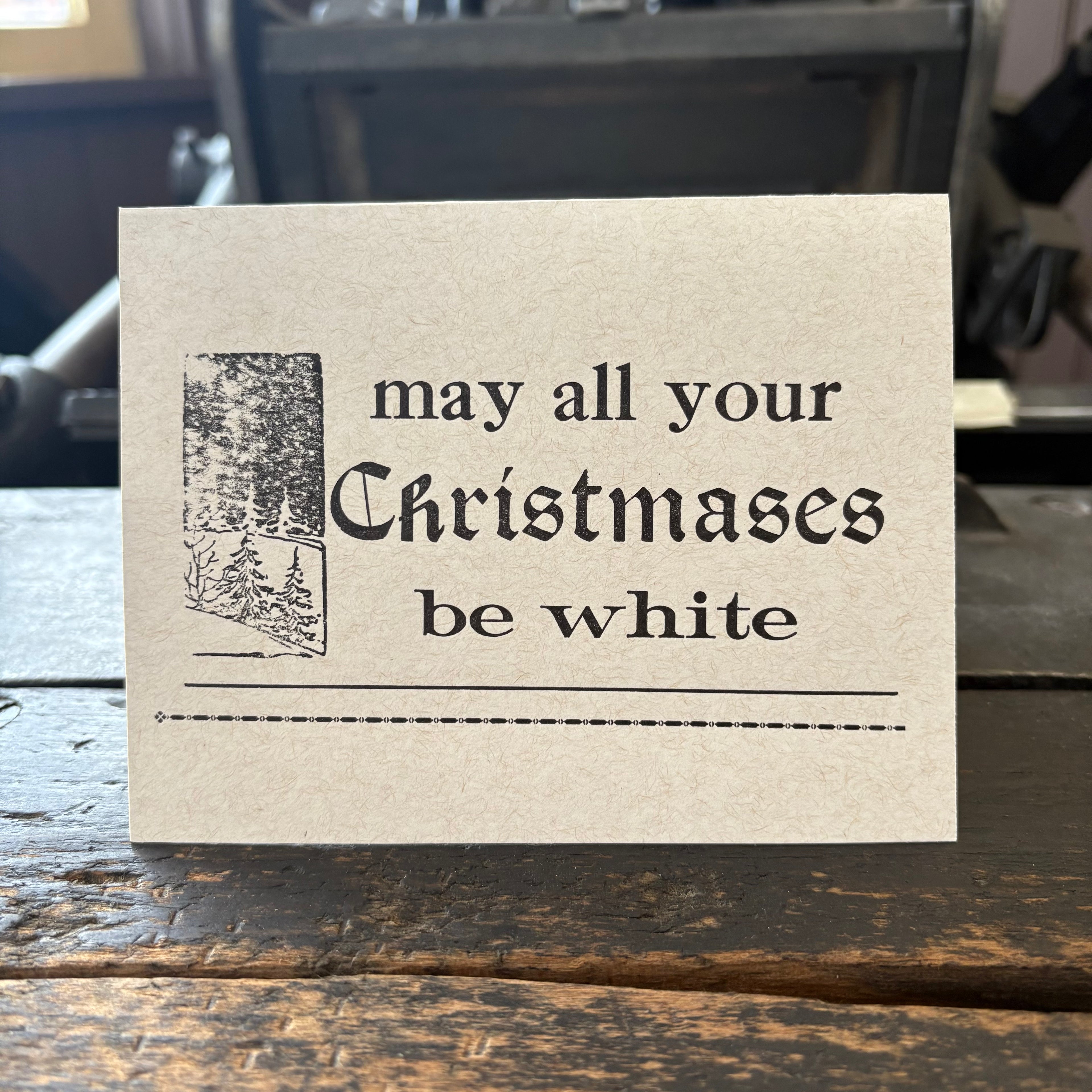 Christmas - Letterpress Cards