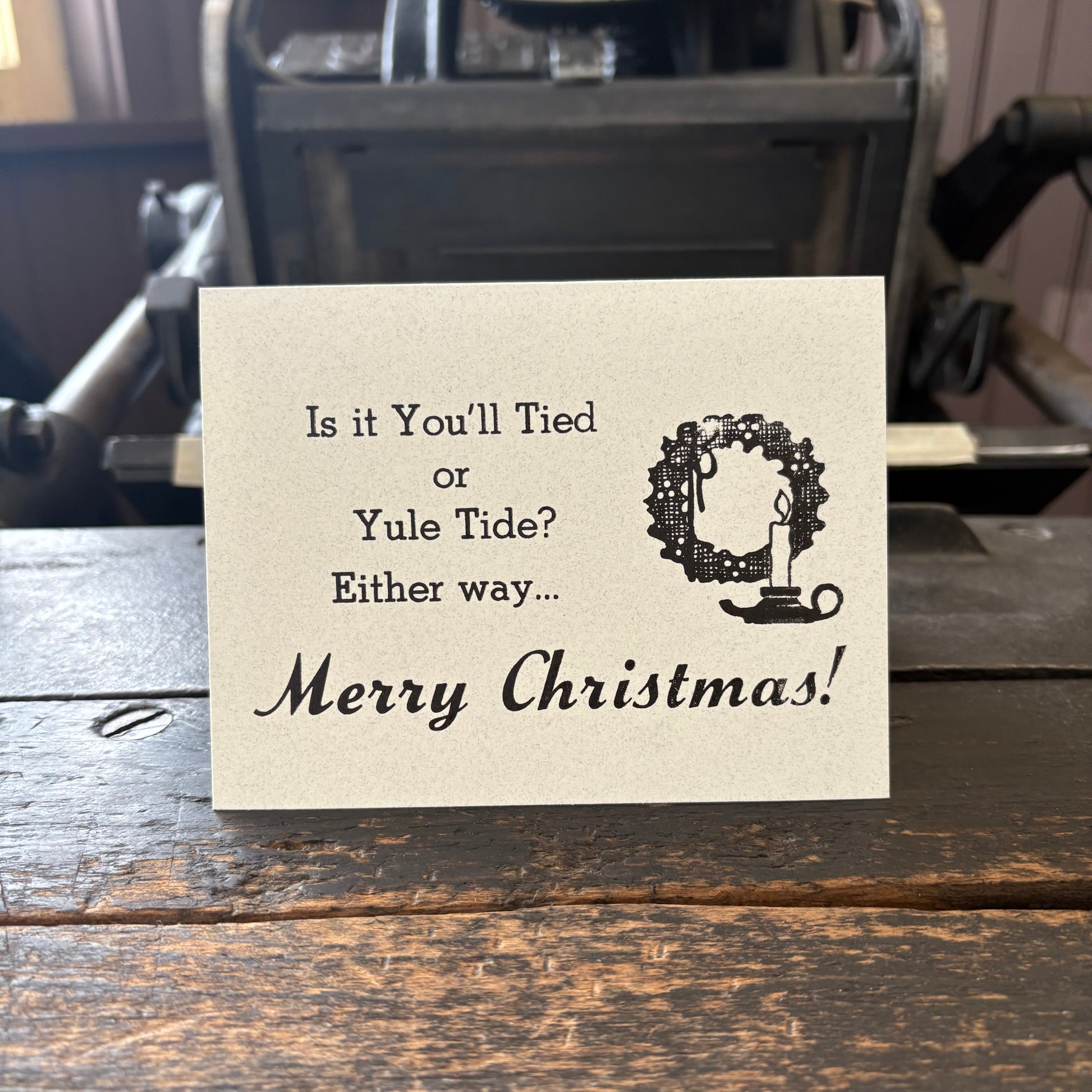 Christmas - Letterpress Cards